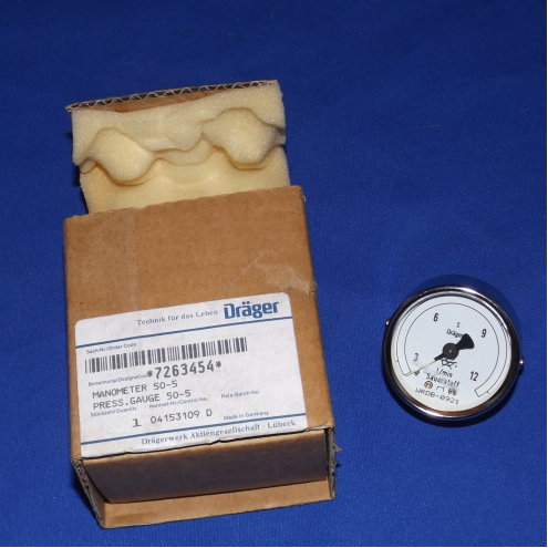 Manometer 0 to 12 L/min